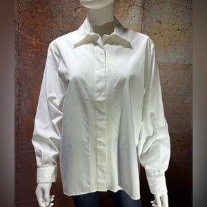 White Button up blouse NWOT